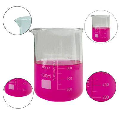 ποιότητας  OEM Glass Measuring Laboratory Beaker 1000ml Customizable εργοστάσιο