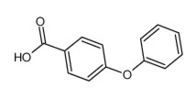 4-Phenoxybenzoic όξινο CAS 2215-77-2, Liquid-Crystal χημικές ουσίες