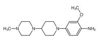CAS 761440-75-9, [- (4-Methylpiperazin-1) piperidin-1] ανιλίνη 2 methoxy-4, μεσάζων Brigatinib