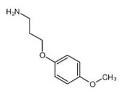 CAS 100841-00-7 χημικές ουσίες 3 σύνθεσης συνήθειας (4-Methoxyphenoxy) propan-1-αμίνη