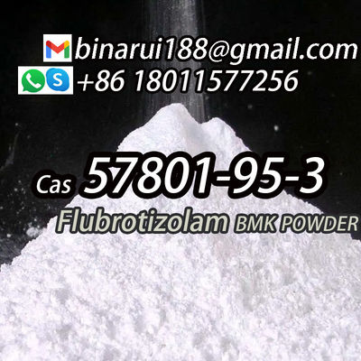 Flubrotizolam Powder CAS 57801-95-3 2-βρώμιο-4- ((2-φθοροφαινύλιο) -9-μεθυλο-6H-θαινό[3,2-f]