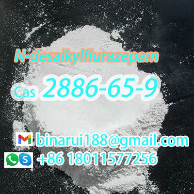 NORFLUDIAZEPAM CAS 2886-65-9 Ν-Δεσαλκυλο-2-οξοκουαζεπάμη