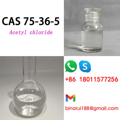 Ακετυλοχλωρίδιο CAS 75-36-5 Αγροχημικά ενδιάμεσα προϊόντα Χλωρίδιο αιθανικού οξέος