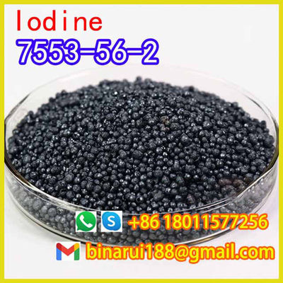 Cas 7553-56-2 Ημερήσιες χημικές πρώτες ύλες Ιώδιο I2 Μοριακό ιώδιο