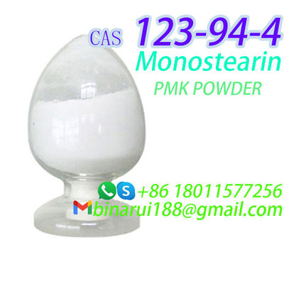 CAS 123-94-4 Μονοστεαρίνη Χημικά πρόσθετα τροφίμων C21H42O4 1-μονοστεαρουλγλυκερόλη PMK