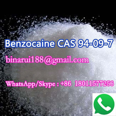 Βενζοκαΐνη Βασικές οργανικές χημικές ουσίες C9H11NO2 αμερικανίνη CAS 94-09-7