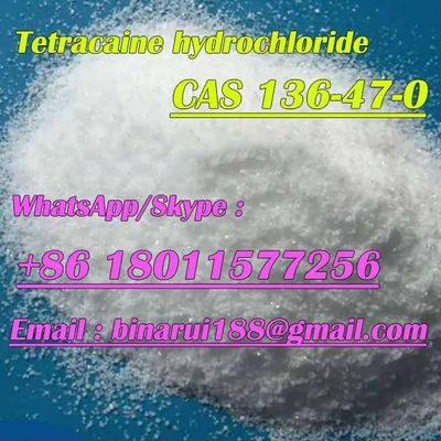 Τετρακαΐνη υδροχλωριούχο CAS 136-47-0 Τετρακαΐνη HCl BMK/PMK