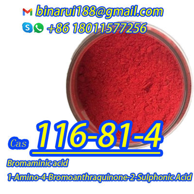 CAS 116-81-4 Βρομαμινικό οξύ C14H8BrNO5S 1-Αμινο-4-βρομοανθρακινόνη-2-σουλφονικό οξύ